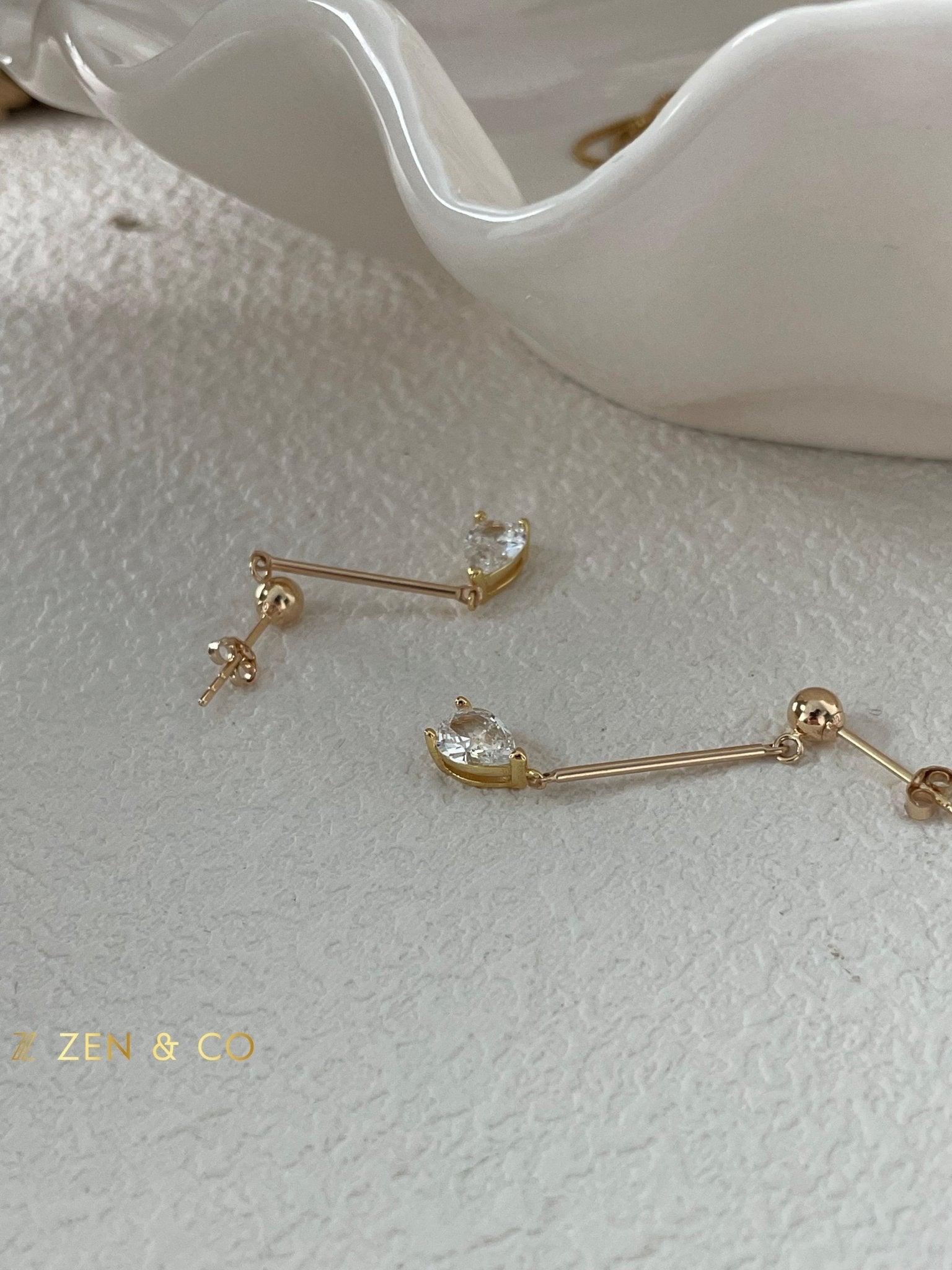 MINA dangle earrings - ZEN&CO Studio