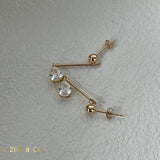 MINA dangle earrings - ZEN&CO Studio