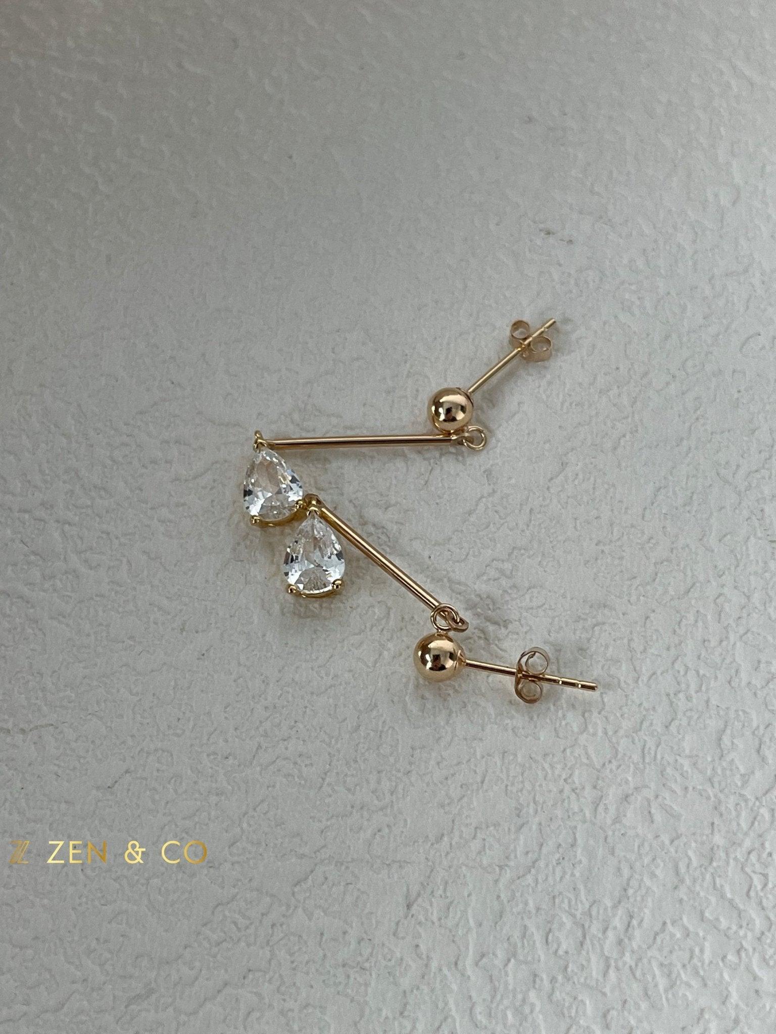 MINA dangle earrings - ZEN&CO Studio