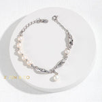 MIRABEL Romantic bracelet with dainty pearls - ZEN&CO Studio