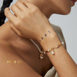 MIRABEL Romantic bracelet with dainty pearls - ZEN&CO Studio