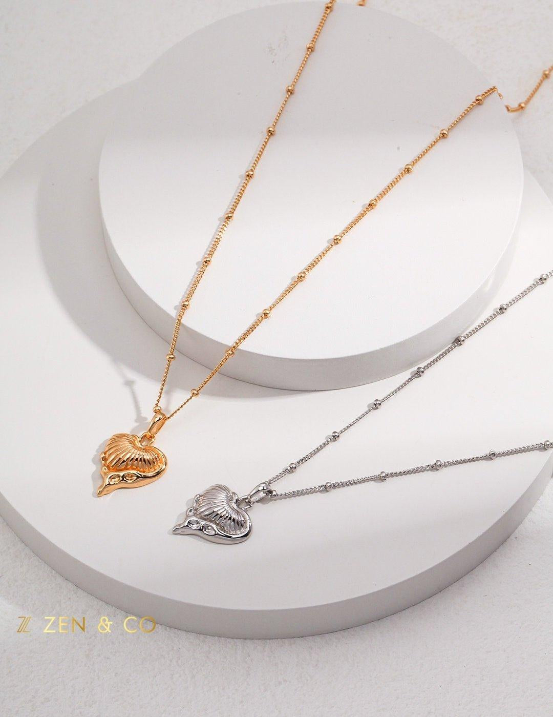 MISSHA Barbie inspired molten Heart pendant necklace - ZEN&CO Studio