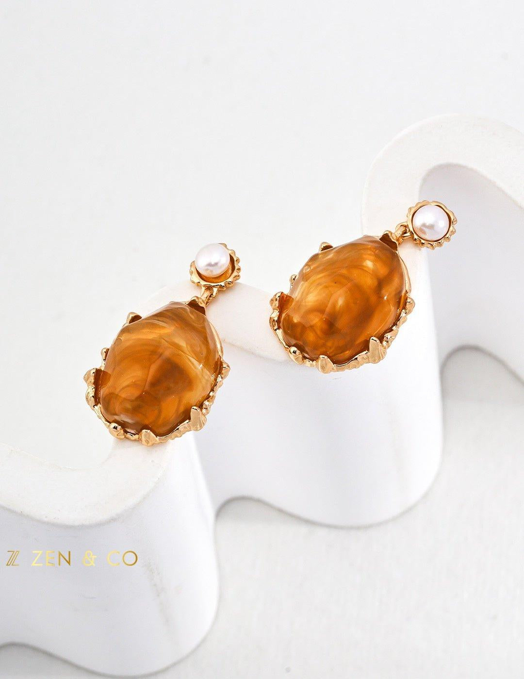 NADIA Vintage Dangle Earrings - ZEN&CO Studio