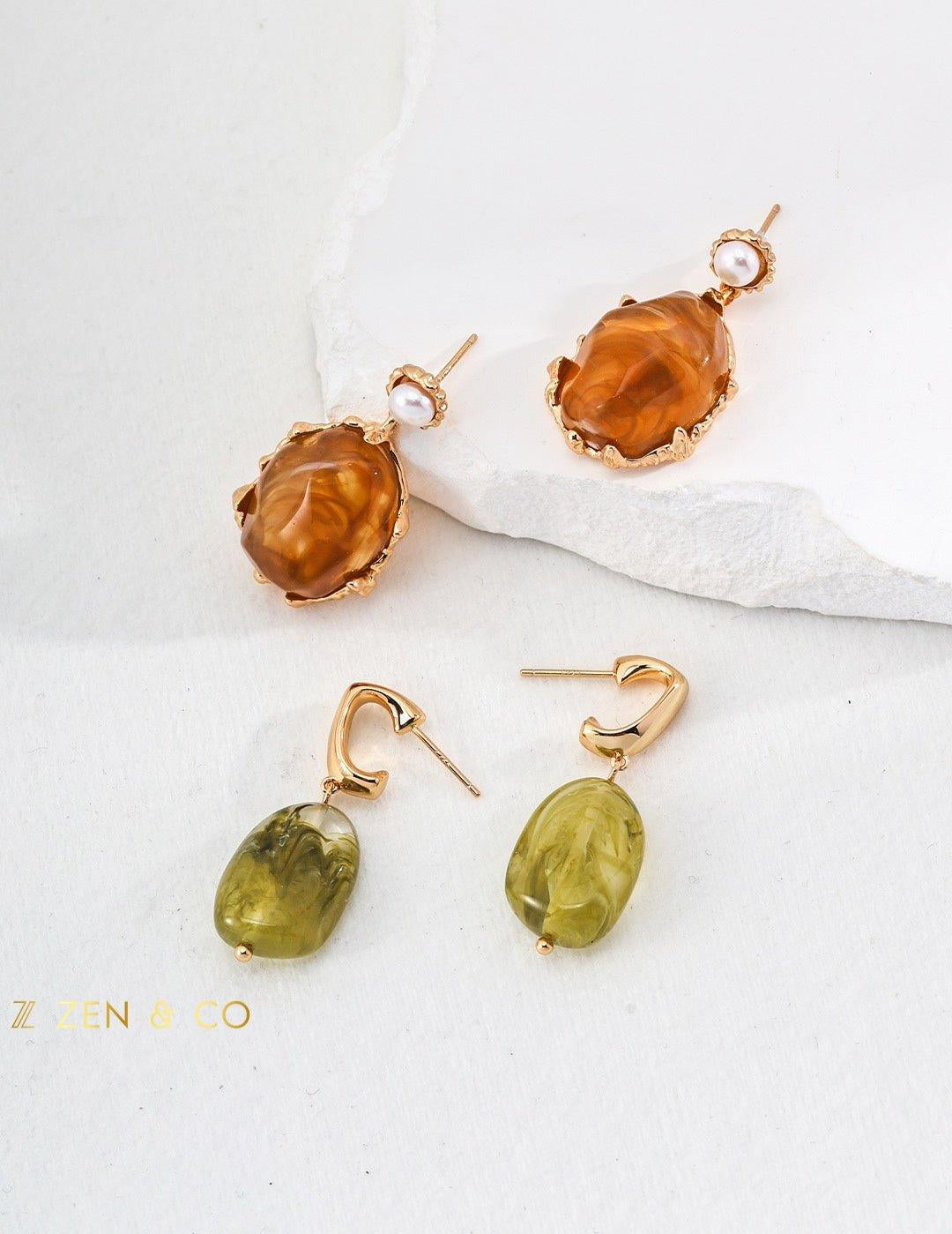 NADIA Vintage Dangle Earrings - ZEN&CO Studio