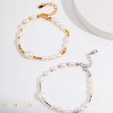 NEREA Minimalist Pearl bracelet - ZEN&CO Studio