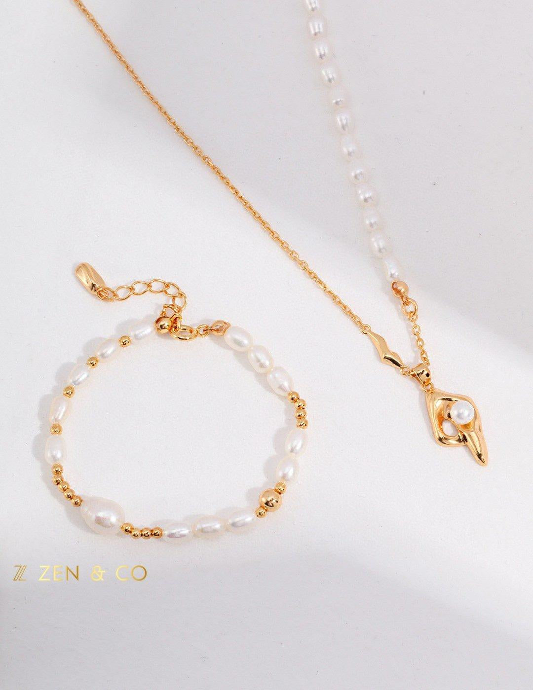 NEREA Minimalist Pearl bracelet - ZEN&CO Studio