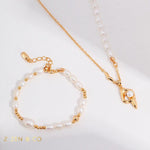 NEREA Minimalist Pearl bracelet - ZEN&CO Studio