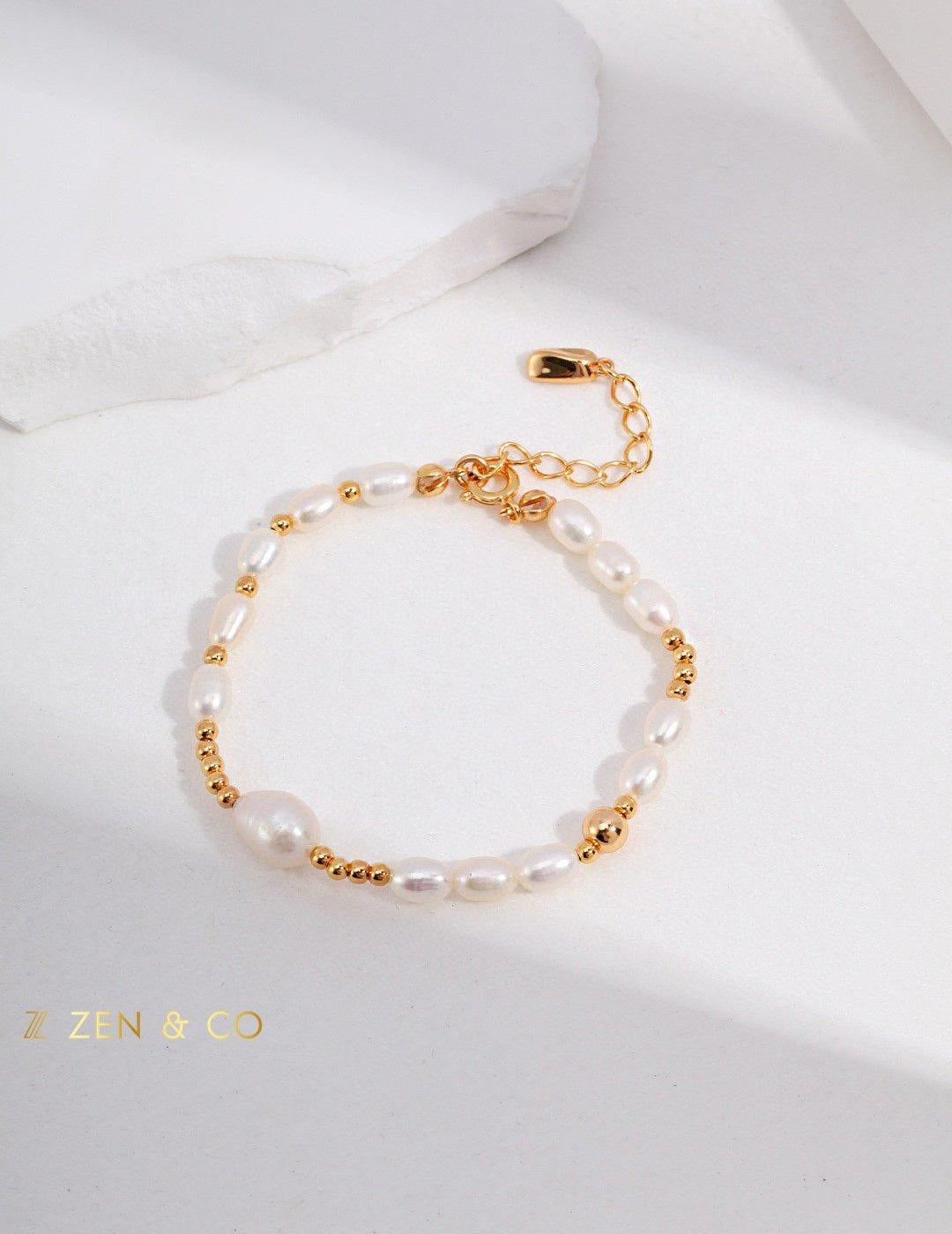 NEREA Minimalist Pearl bracelet - ZEN&CO Studio