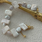 NICOLE Square Pearl Bracelet - ZEN&CO Studio