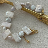 NICOLE Square Pearl Bracelet - ZEN&CO Studio