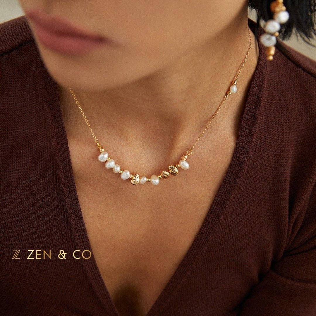 PEPA Pearl and beaded necklace - ZEN&CO Studio