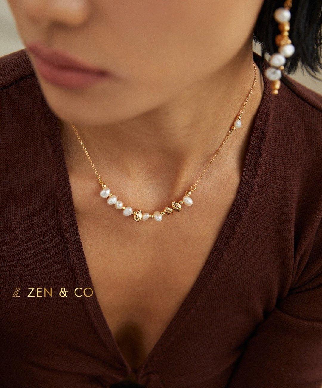 PEPA Pearl and beaded necklace - ZEN&CO Studio