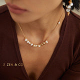 PEPA Pearl and beaded necklace - ZEN&CO Studio