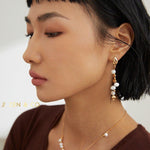 PEPA Pearl dangle earrings - ZEN&CO Studio