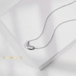 PERETTI Dainty bean pendant necklace - ZEN&CO Studio