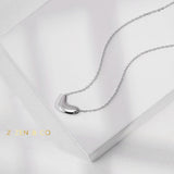 PERETTI Dainty bean pendant necklace - ZEN&CO Studio