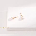 RAINA Gold Pearl tassel earring - ZEN&CO Studio