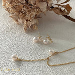 RAINIE Pearl pendant gold necklace - ZEN&CO Studio