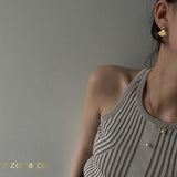 RAINIE Pearl pendant gold necklace - ZEN&CO Studio