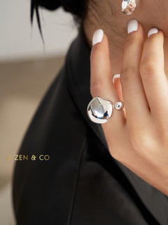 RIA Way of Water Statement chunky ring - ZEN&CO Studio