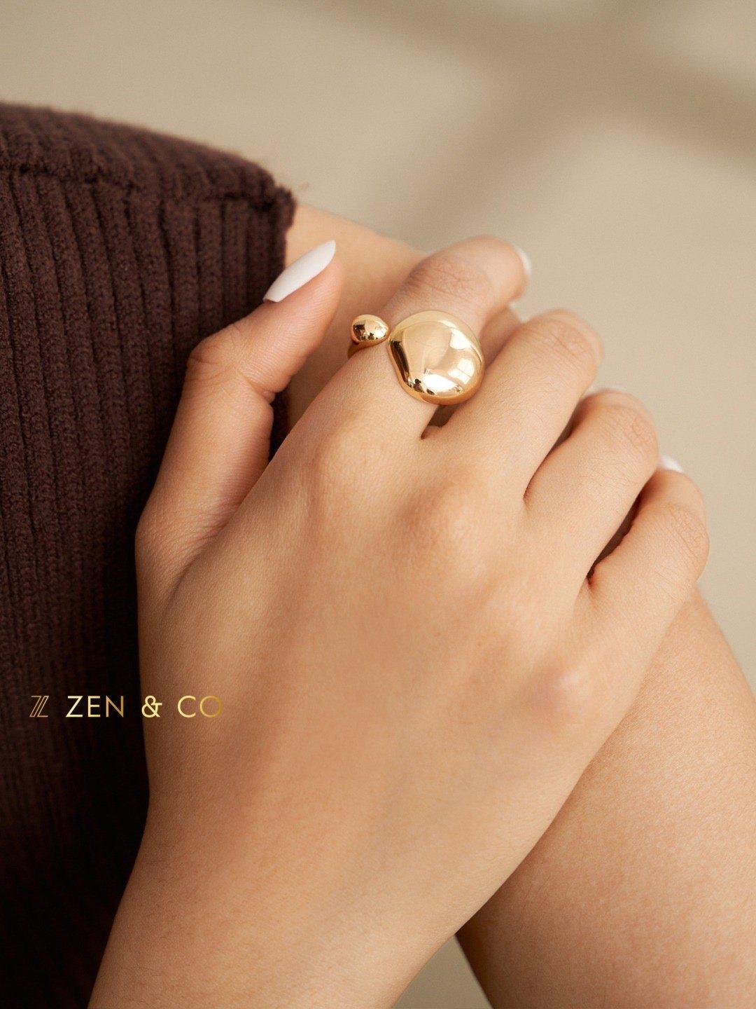 RIA Way of Water Statement chunky ring - ZEN&CO Studio