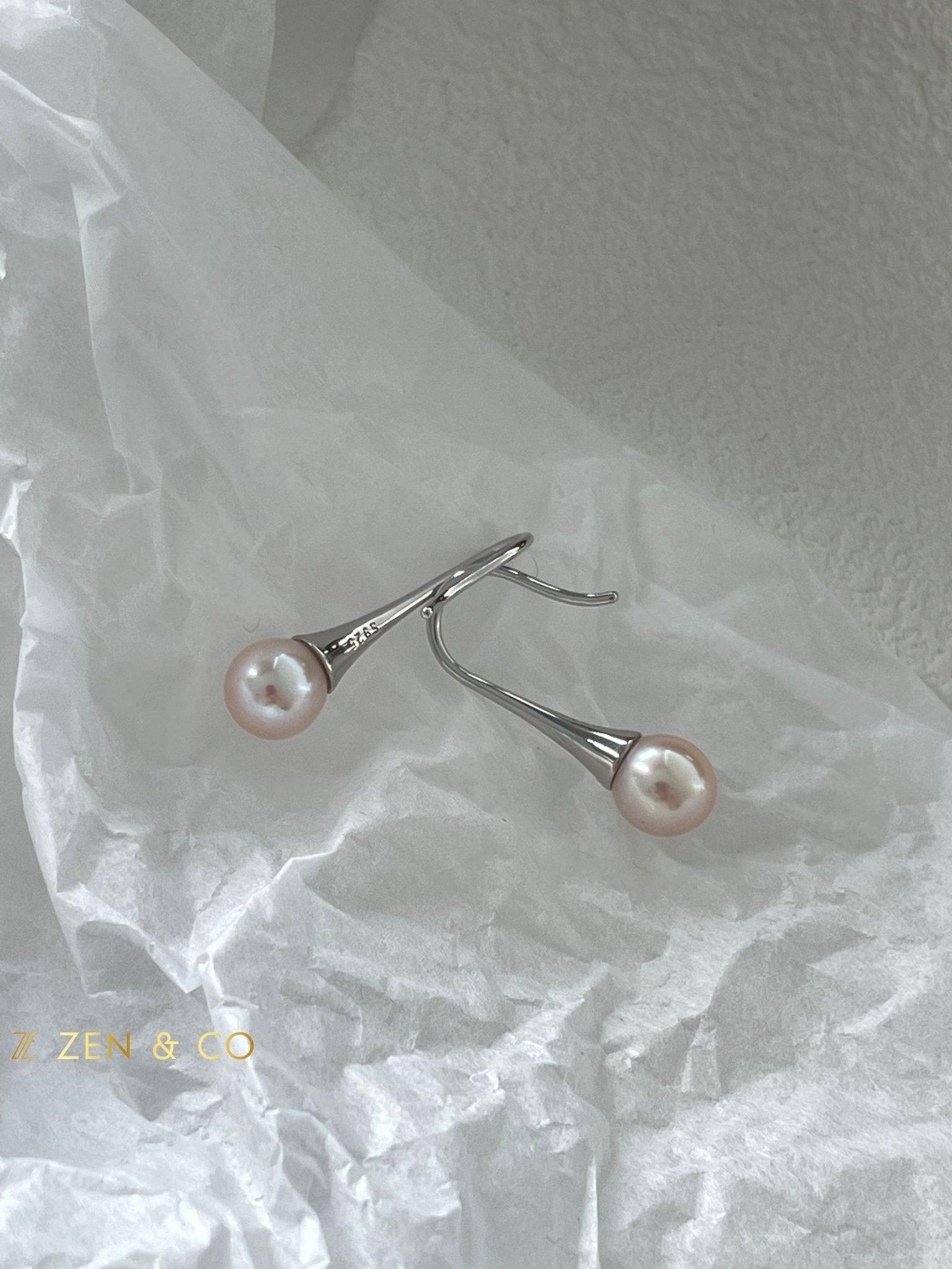 ROSIE Pearl drop earrings - ZEN&CO Studio