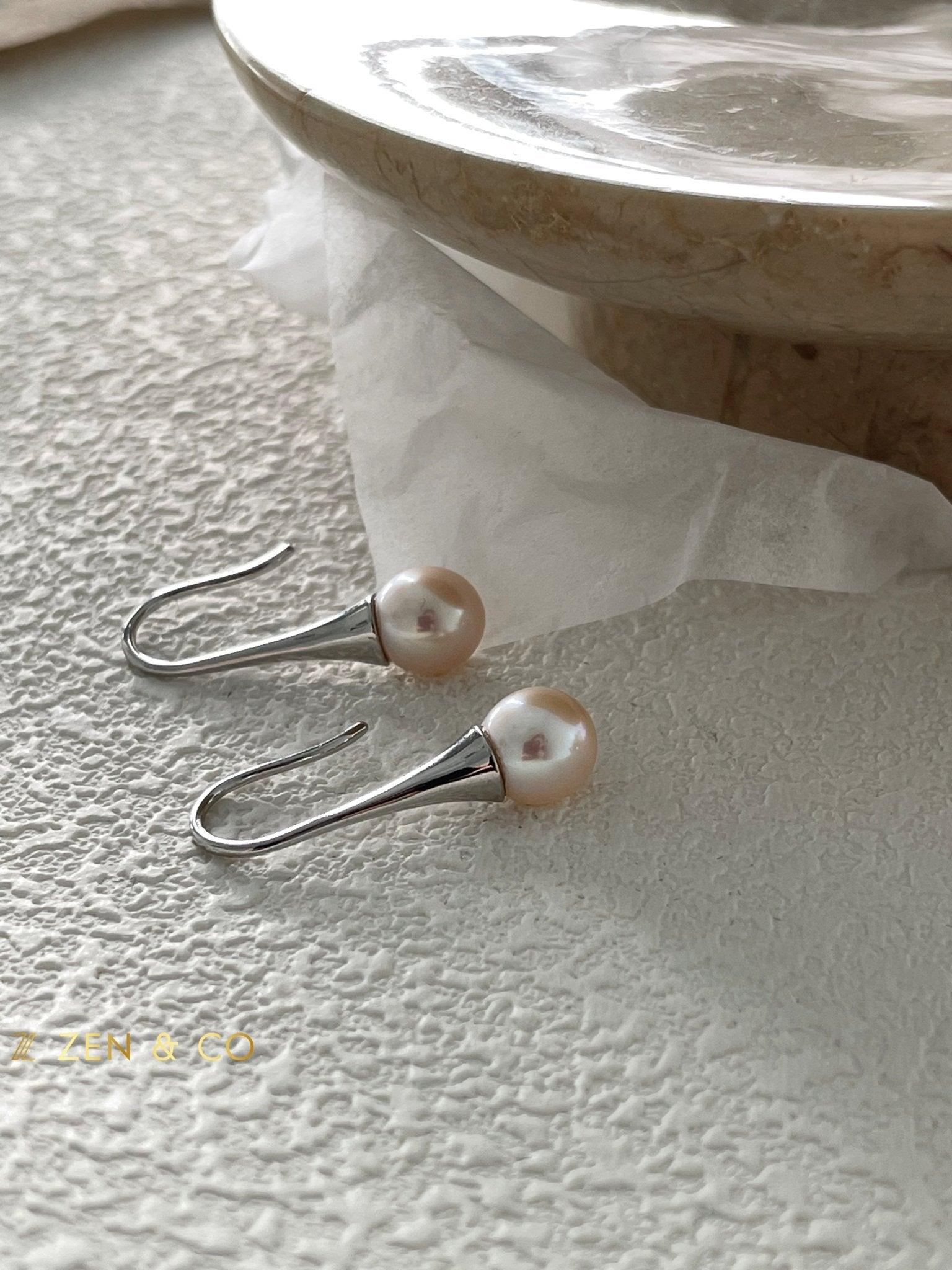 ROSIE Pearl drop earrings - ZEN&CO Studio