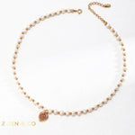 ROSITA Bohemian Pearl Necklace - ZEN&CO Studio