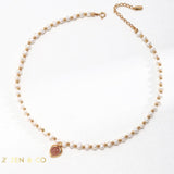 ROSITA Bohemian Pearl Necklace - ZEN&CO Studio