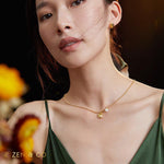 SAMMY Minimalist dainty pearl necklace - ZEN&CO Studio