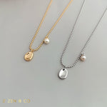 SAMMY Minimalist dainty pearl necklace - ZEN&CO Studio