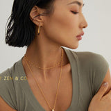 SAVI Teardrop minimalist pendant necklace - ZEN&CO Studio