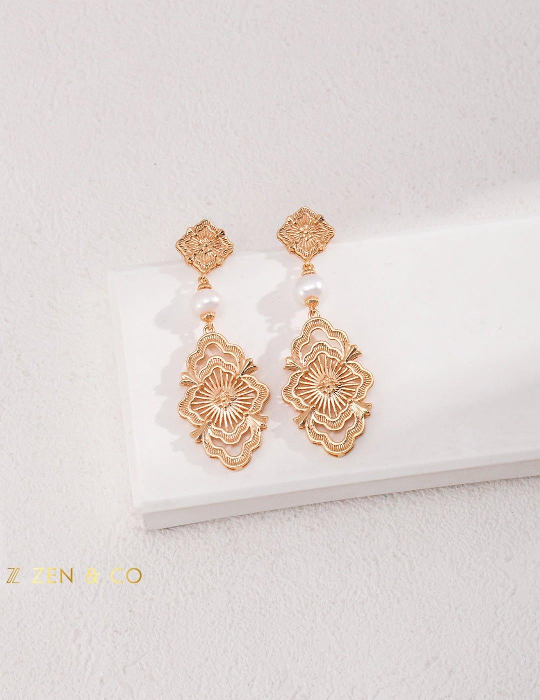 SEEMA Bohemian statement earrings - ZEN&CO Studio