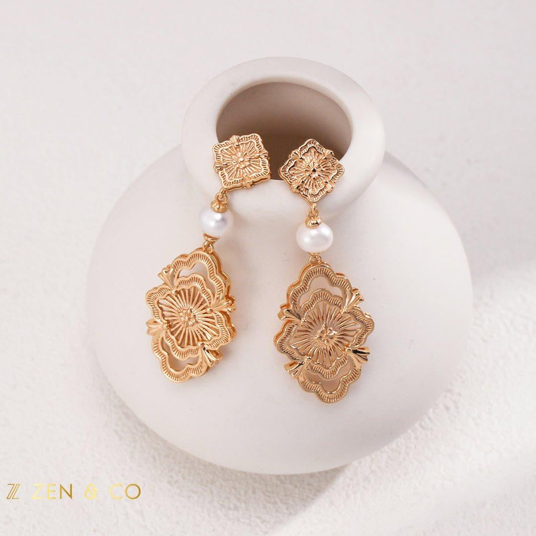 SEEMA Bohemian statement earrings - ZEN&CO Studio