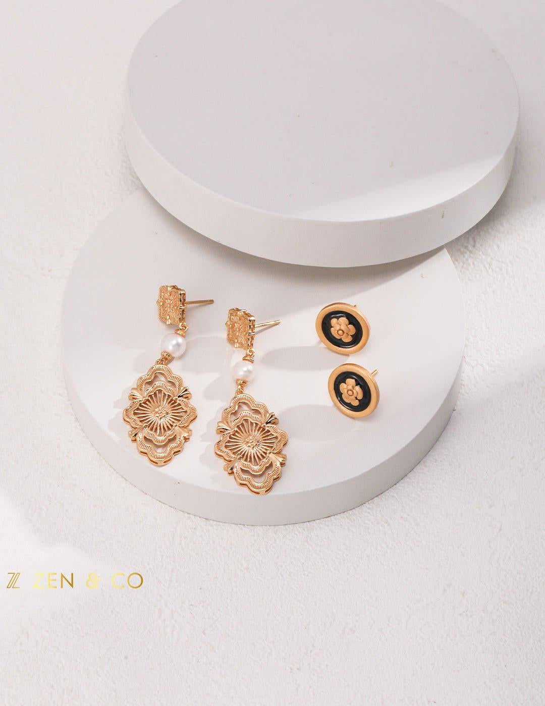 SEEMA Bohemian statement earrings - ZEN&CO Studio