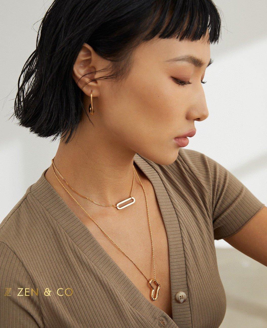 SIA layering choker necklace - ZEN&CO Studio