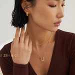 SOL Pendant layering necklace - ZEN&CO Studio