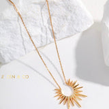 SOL Pendant layering necklace - ZEN&CO Studio