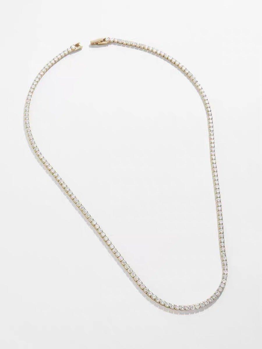 STEPHANIE Personazlied tennis necklace - ZEN&CO Studio