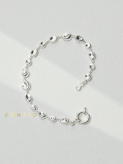 TAHOE Fluid Way of Water silver bracelet - ZEN&CO Studio