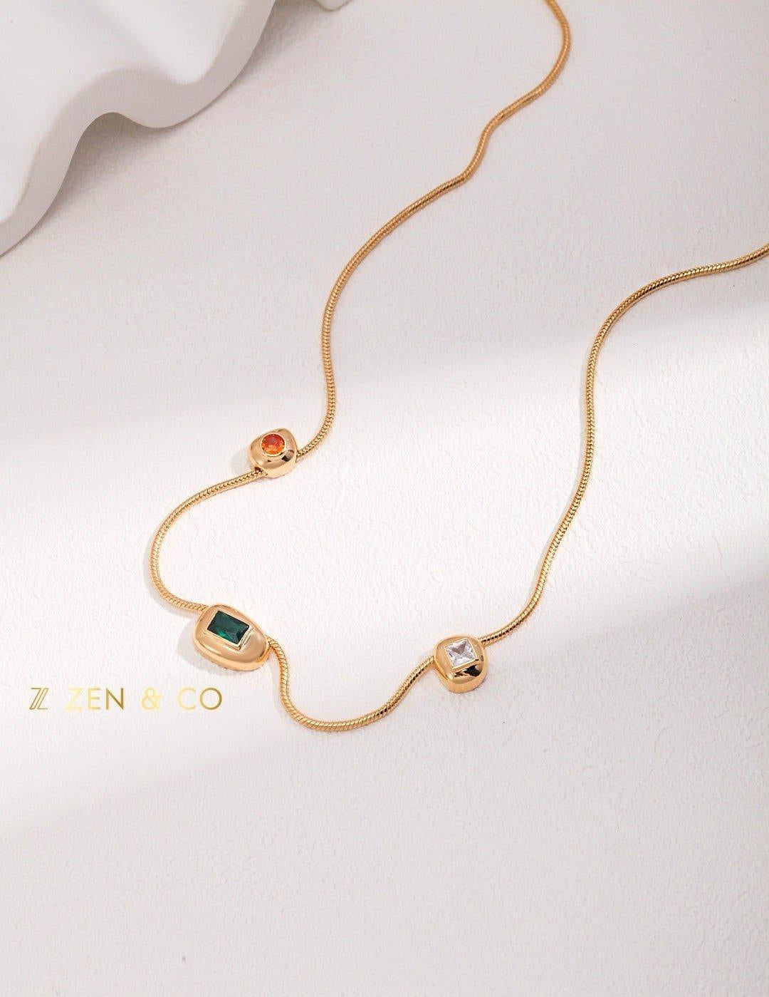 VANESA Multicolor Charm Necklace - ZEN&CO Studio