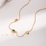 VANESA Multicolor Charm Necklace - ZEN&CO Studio