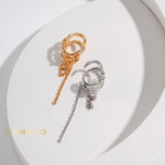 WEDNESDAY Gothic ear cuff with tassel - ZEN&CO Studio