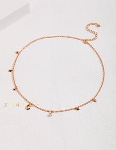 WILLA Dainty choker layering necklace - ZEN&CO Studio