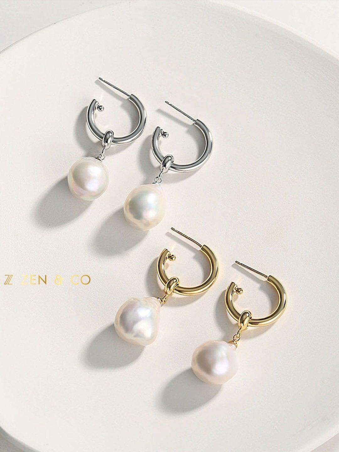 WREN Baroque pearl drop earrings - ZEN&CO Studio