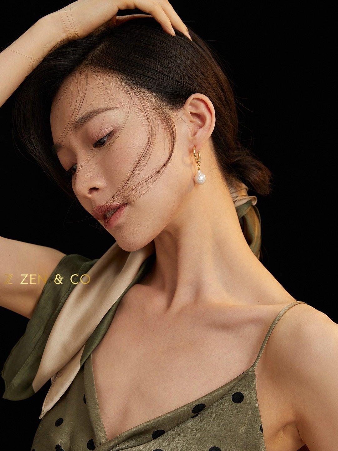 WREN Baroque pearl drop earrings - ZEN&CO Studio