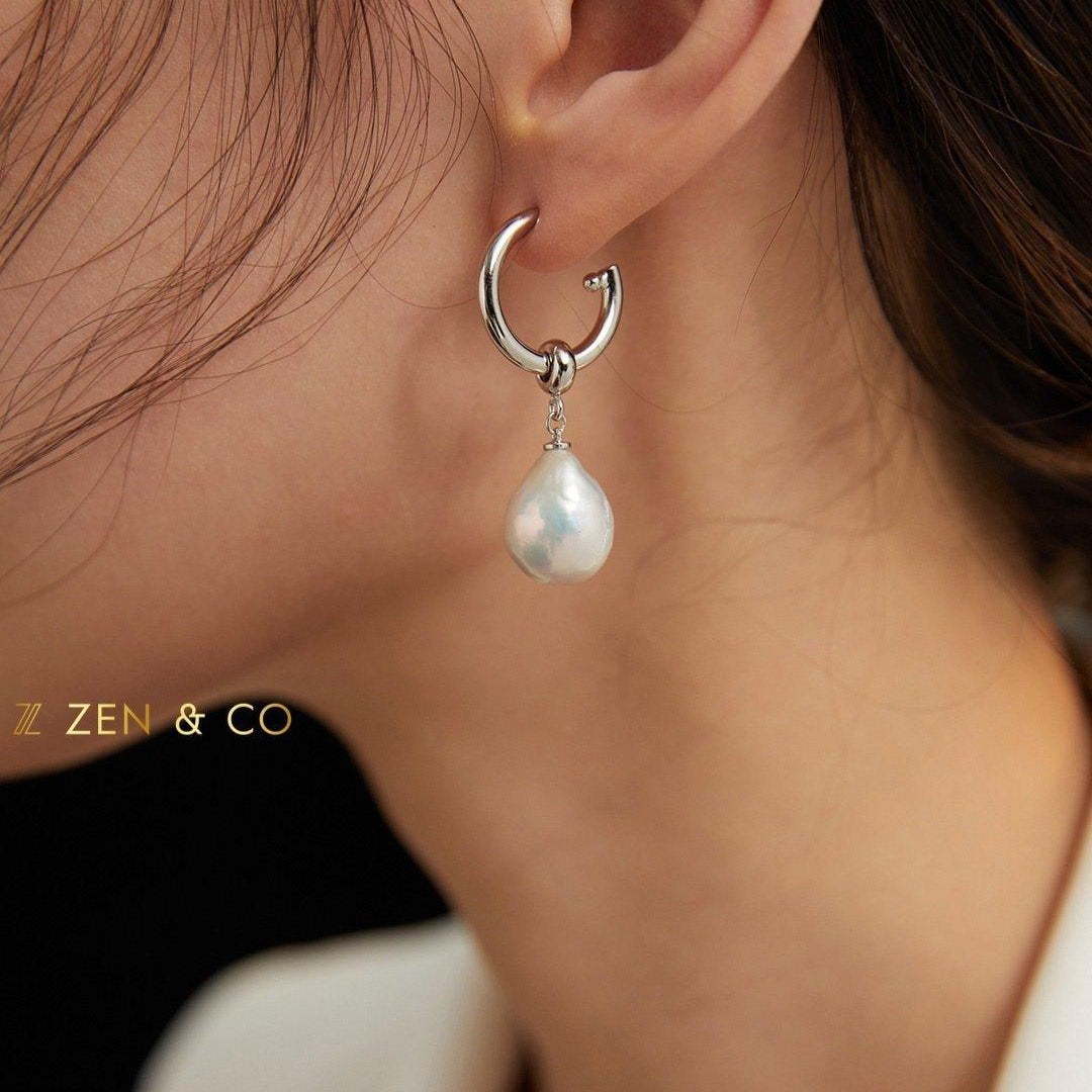 WREN Baroque pearl drop earrings - ZEN&CO Studio