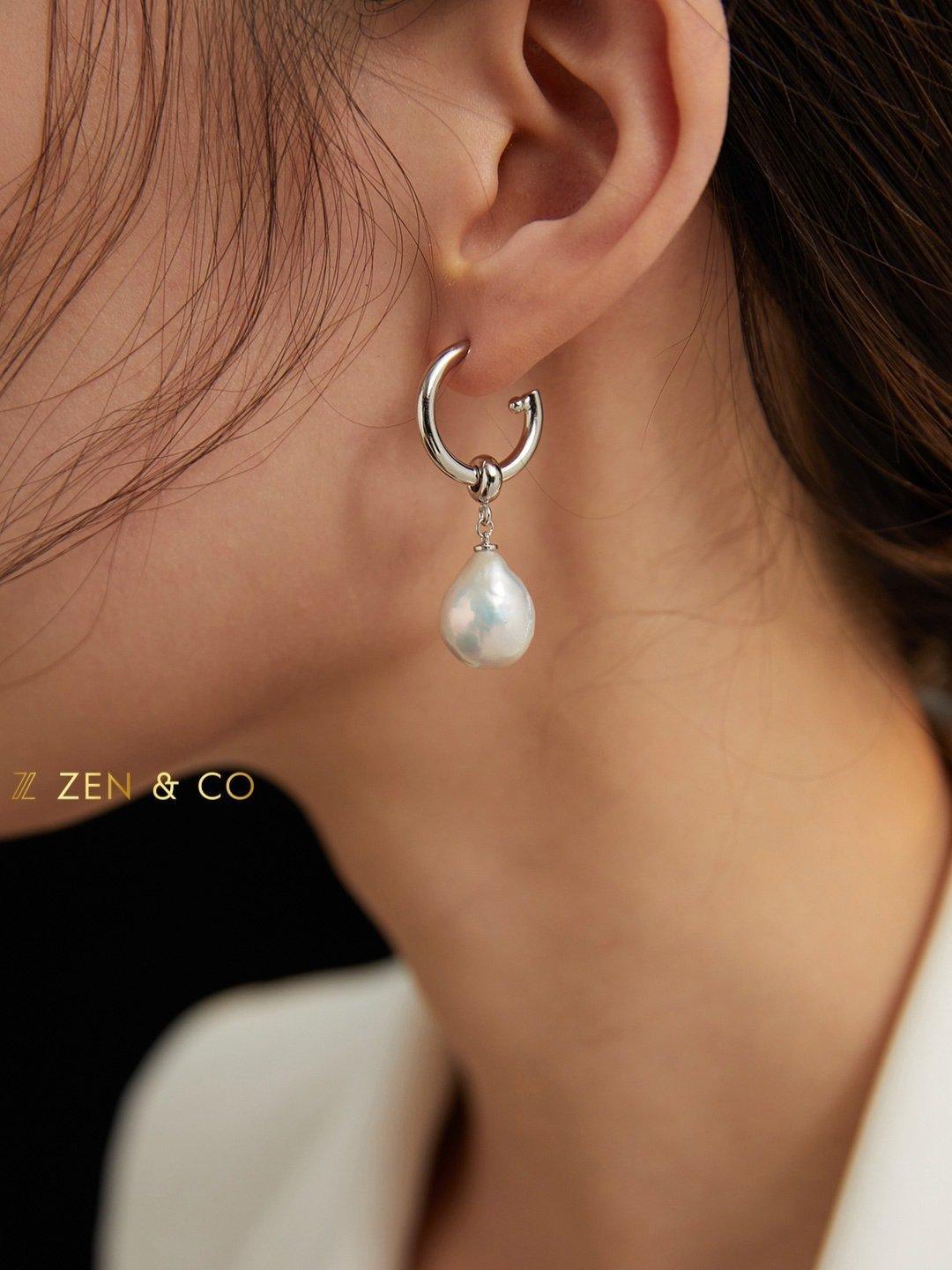 WREN Baroque pearl drop earrings - ZEN&CO Studio