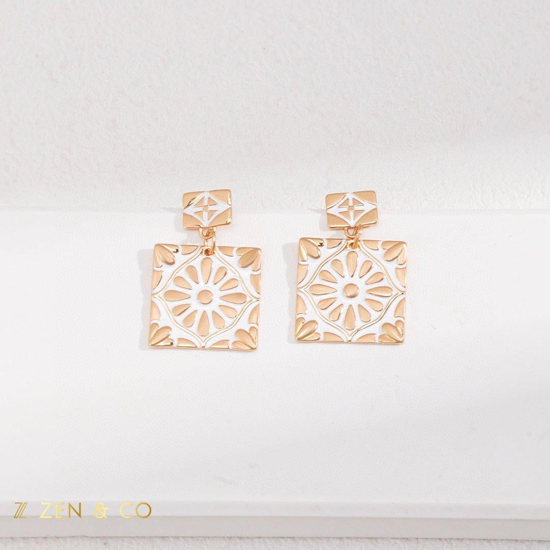 ZARAH vintage statement earrings - ZEN&CO Studio
