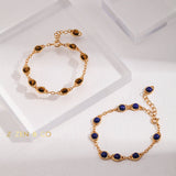 AZURE Blue Lapis lazuli stone bracelet - ZEN&CO Studio